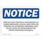 Signmission OSHA Notice, 5" Height, Horn Or Light Indicates A Refrigerant Or Sign, 7" X 5", Landscape OS-NS-D-57-L-13516 - alternate 1